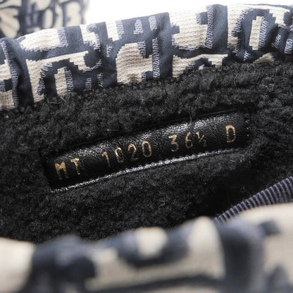 Christian DIOR D-venture Boots Size 36 1 2D Oblique Short Boots Snow Boots