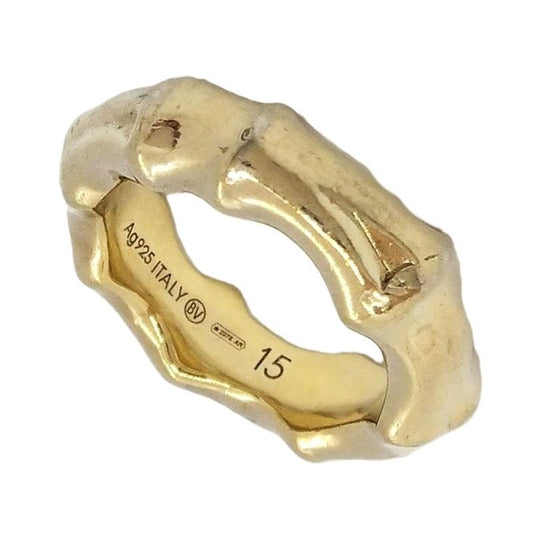 Bottega Veneta Bamboo Ring Ring Size 15 Approx Sv925 109 G