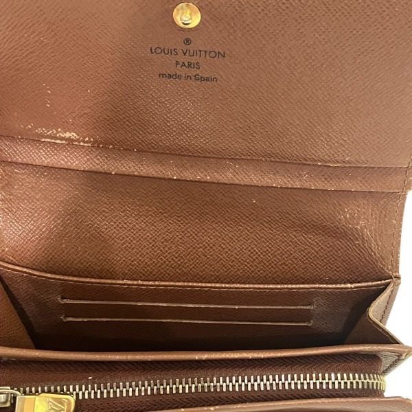 Louis Vuitton Monogram Porte Monebier Tresor M61736 Bifold Wallet Unisex