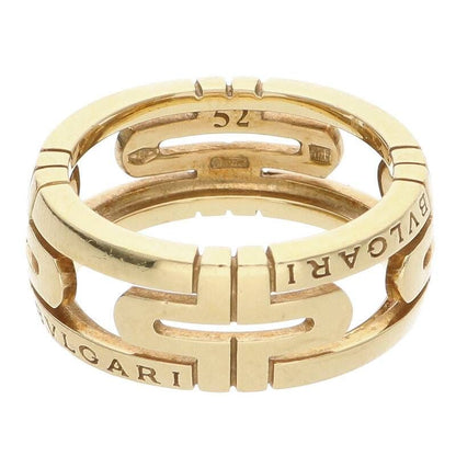 Bulgari Parentesi 18K Yellow Gold Yellow Gold Ring Ladies 52 11