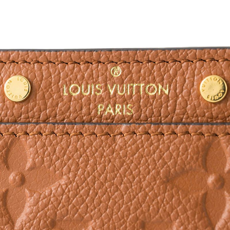 Louis Vuitton Card Case Porte Culte Surple Cognac