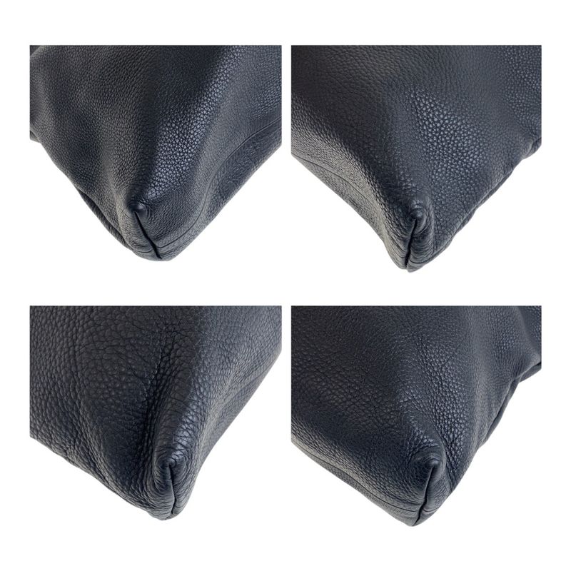 Gucci Bamboo Black Gold Hardware Leather 323664 Tote Bag Shoulder Bag 2WAY