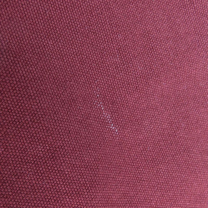 Hermes Pouch Bora Cotton Leather Bordeaux Enji Silver Hardware Flat Multi Pouch