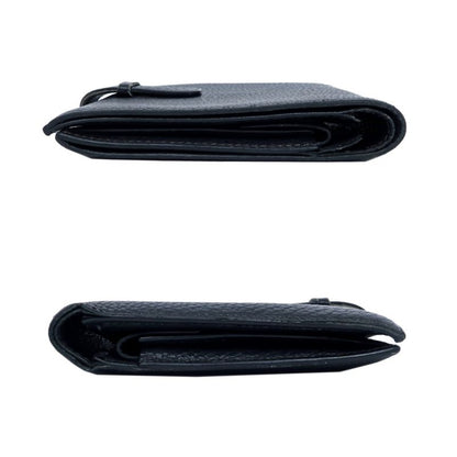 Hermes Jura 2 Bifold Wallet Black Togo C Engraved