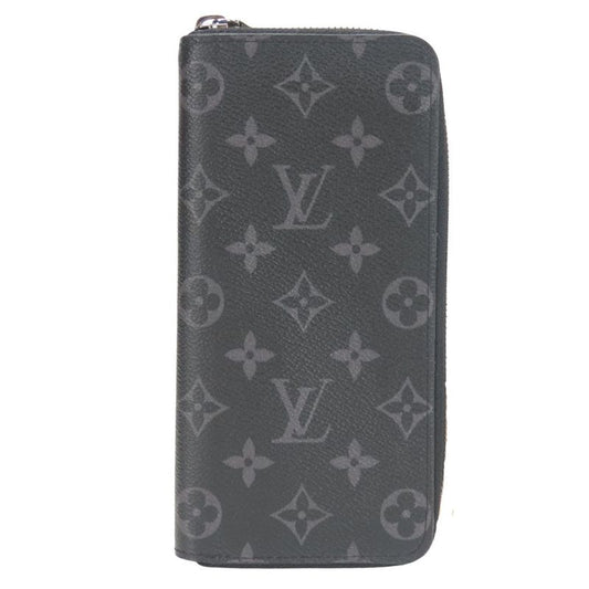 Louis Vuitton Long Wallet Zippy Wallet Vertical M62295 Monogram Eclipse Black