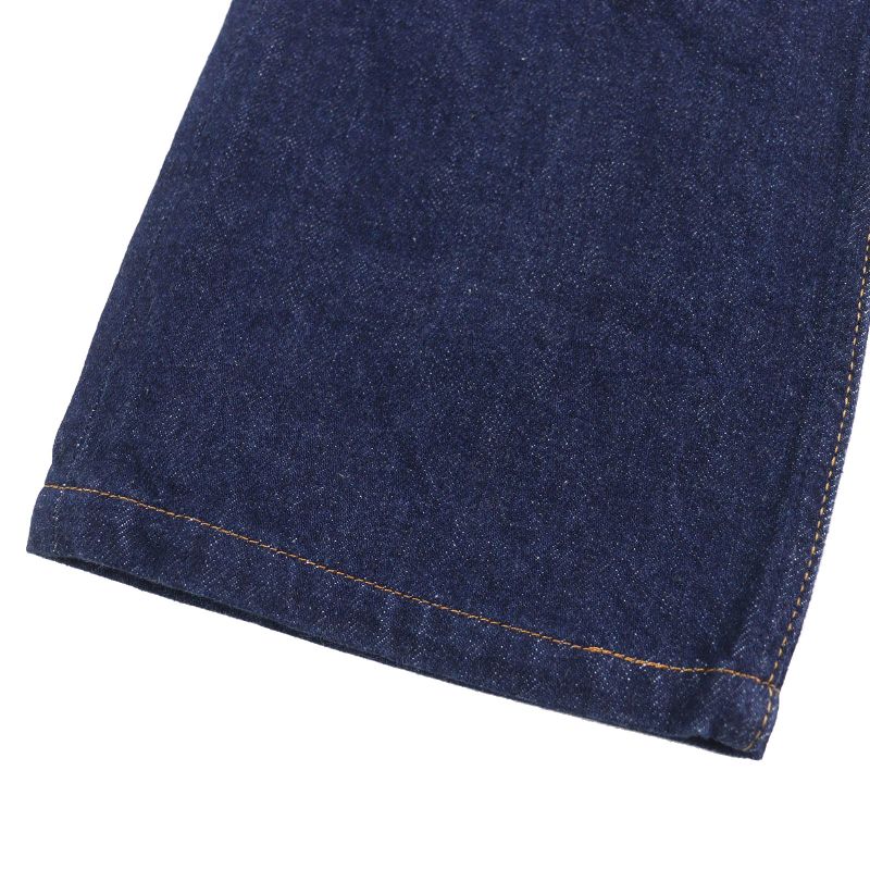 Celine 2n48a224z Françoise Jeans 100% Cotton Low Wash Denim Pants Indigo Blue