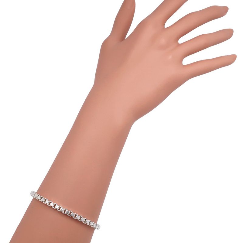 Tiffany & Co Venetian Silver 925 Ladies 16.3g Bracelet