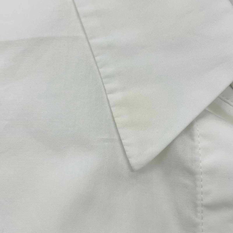 Fendi 23ss Ff Pocket Cropped Blouse Shirt Fs7477 Aflk White 40