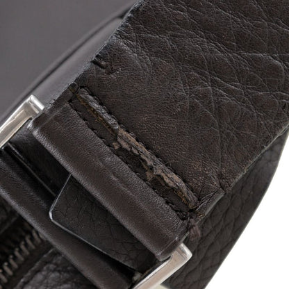 Prada Messenger Bag Calf Brown Men's Shoulder Bag
