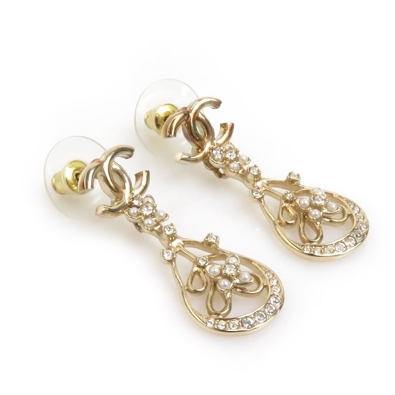 Chanel Earrings Coco Mark