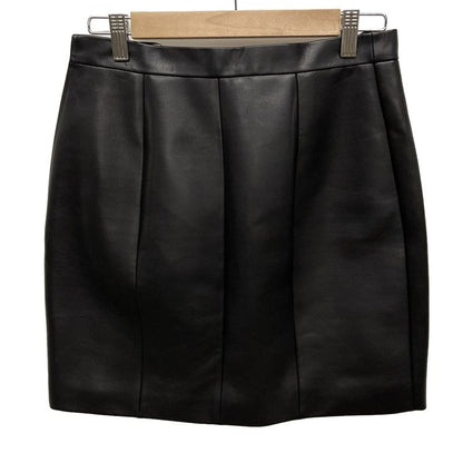 Saint Laurent Paris Miniskirt Size F40 Women - 445441 Black Miniskirt/leather