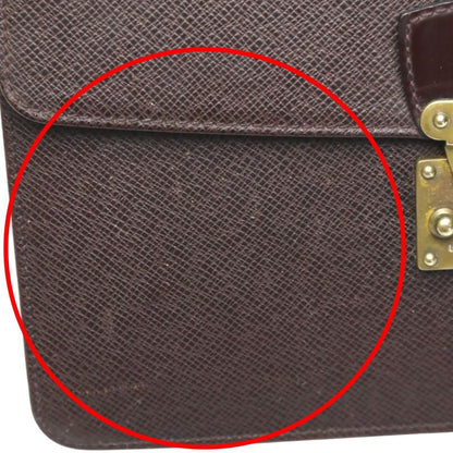 Louis Vuitton M30196 Taiga Clutch Bag Clade Second Bag Louis Vuitton Acajou