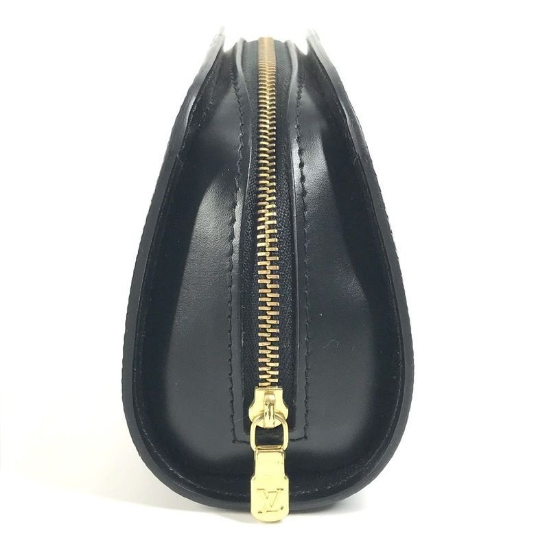 Louis Vuitton Cosmetic Pouch Dauphine PM M48442 Epi Leather Noir Black