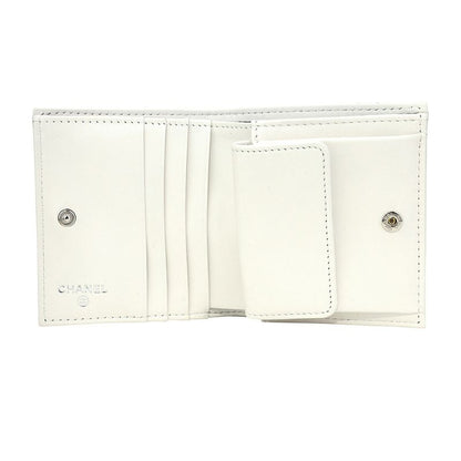 Chanel Bifold Wallet Small FLAP Wallet White