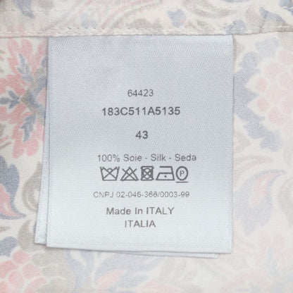 DIOR Homme 21SS 183c511a5135 Amoako Boafo 100% Silk Allover Pattern Logo