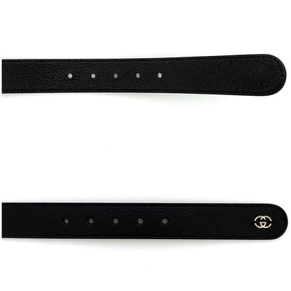 Gucci Collar Black Interlocking 695256 Never Used