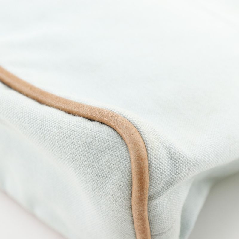 Hermes Bolide Pouch 25 Baby Line Cotton Light Blue Women's Pouch