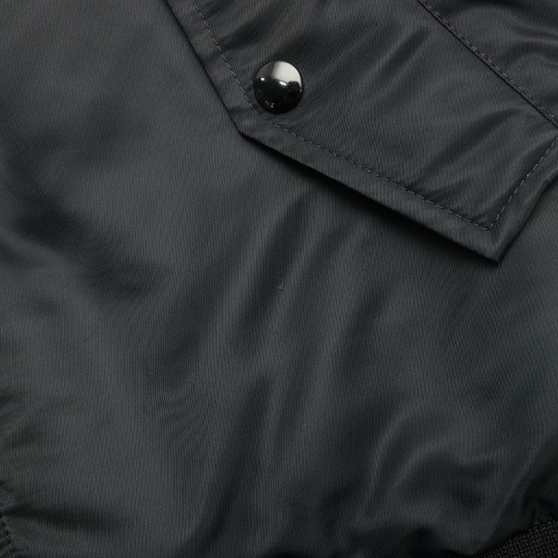 Celine Back Logo Bomber Jacket 46 Dark Navy