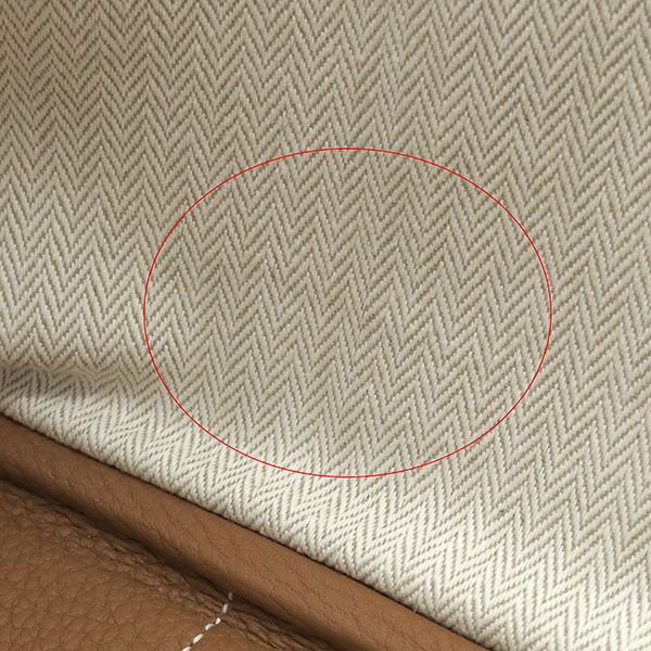 Hermes Tote Bag Garden Party TPM Negonda Gold Silver Hardware Brown Engraved D