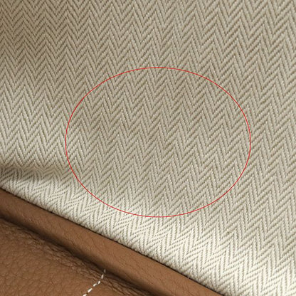 Hermes Tote Bag Garden Party TPM Negonda Gold Silver Hardware Brown Engraved D