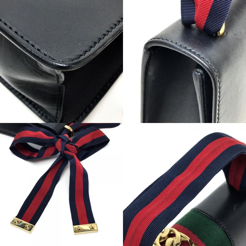 Gucci Sherry Line Sylvie Small Ribbon Shoulder Bag