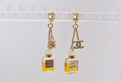 Chanel Earrings Accessories Chanel Coco NO5 Perfume Bottle Motif Perfume Bottle