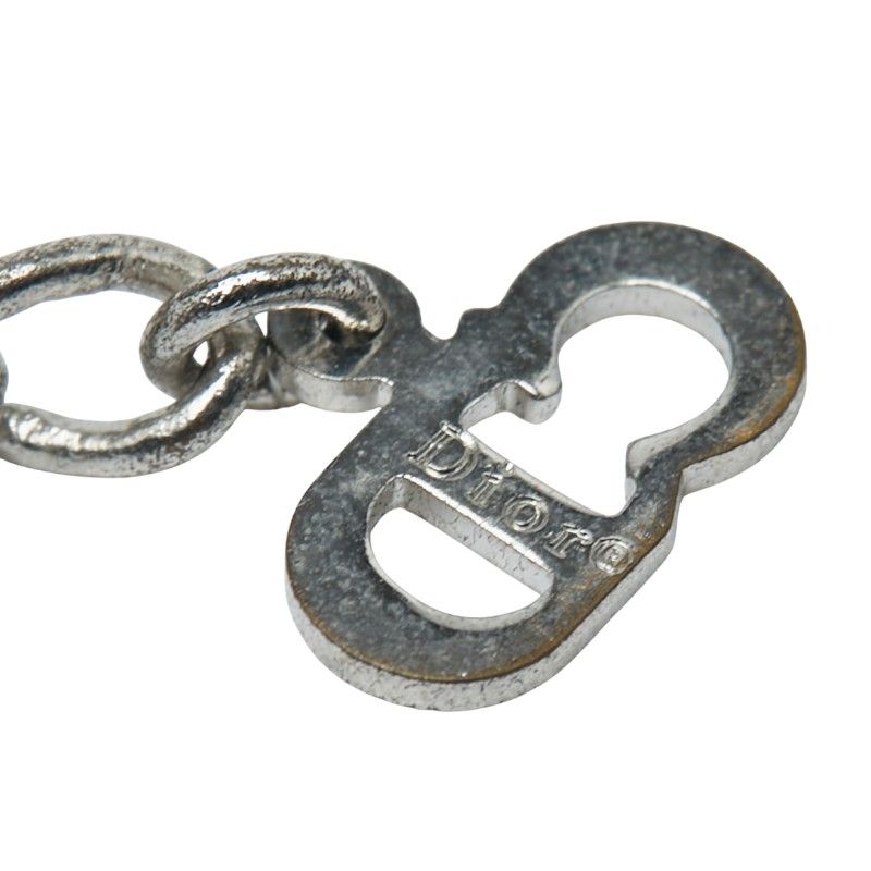 Dior CD Logo Cube Silver Metal Ladies Dior