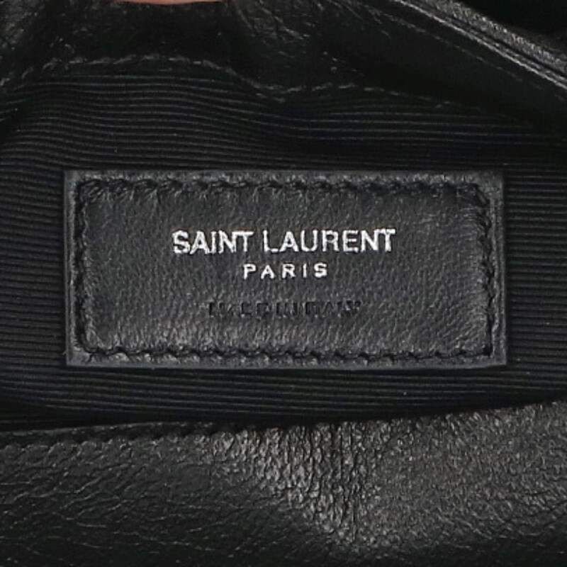 Saint Laurent Paris Baby Chai Punk YSL Logo Frill Charm Decorative Chain
