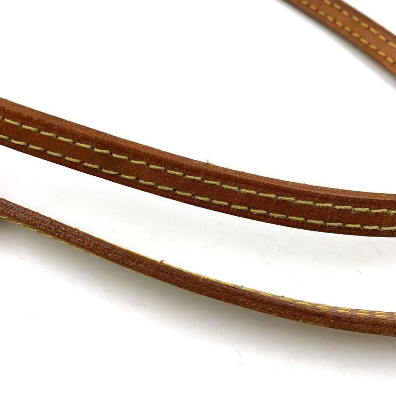 Louis Vuitton Neverfull MM Monogram Leather X PVC Brown Tote Bag Gold M40156