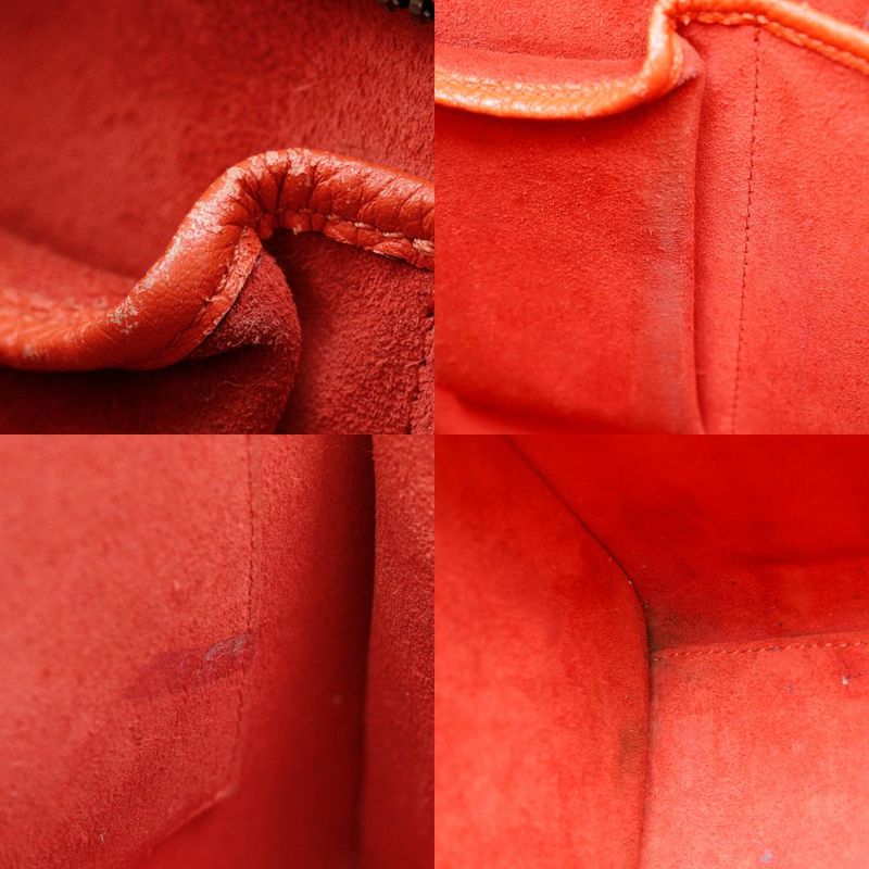 Celine Luggage Micro Calf Red Women's Handbag