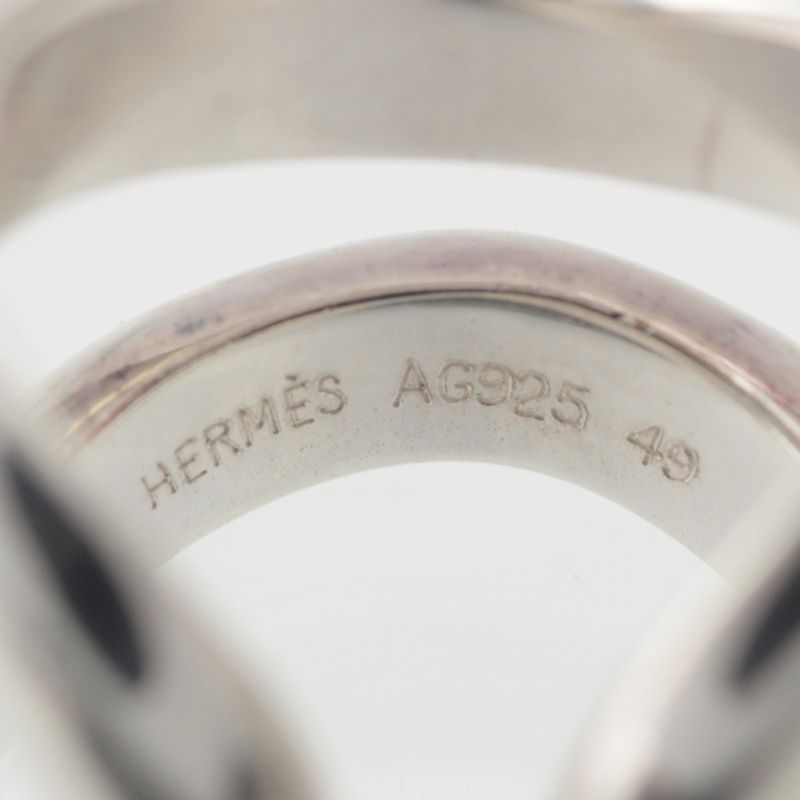 Hermes Lima GM Ag925 Ring Accessories Silver 49 123g