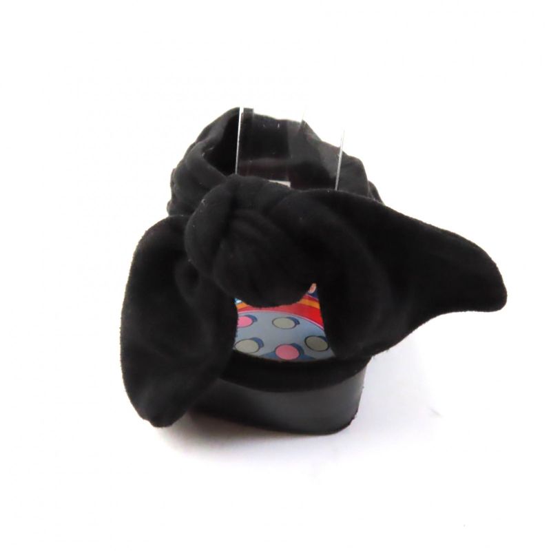 Hermes 2022 Suede Leather Pointed Toe Pumps With Back Bow Black 37 Storage With