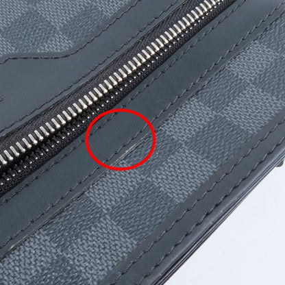 Louis Vuitton Thomas N58028 Damier Graphite Canvas Black Vi3171 Unisex Shoulder