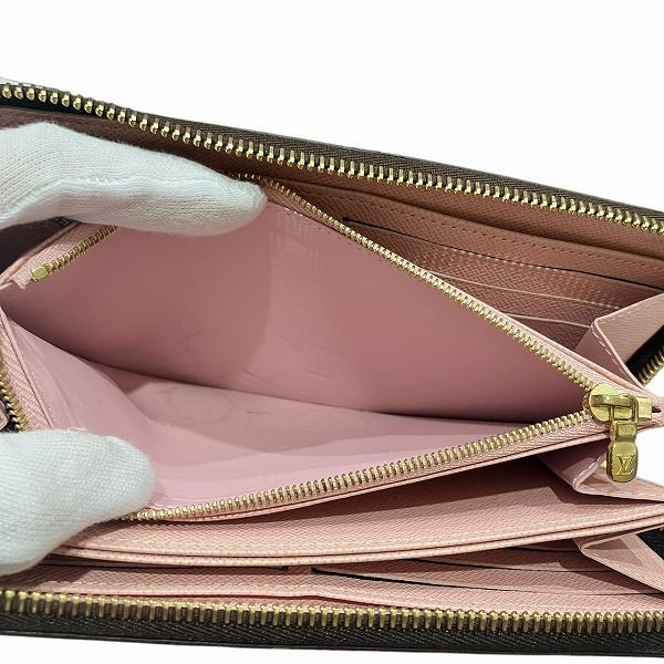 Louis Vuitton Damier Zippy Wallet N60046 Long Wallet For Women