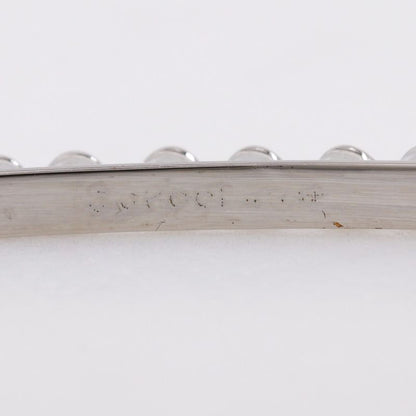 Gucci Catsuit GG Metal And Rhinestone Silver Ladies Other Accessories