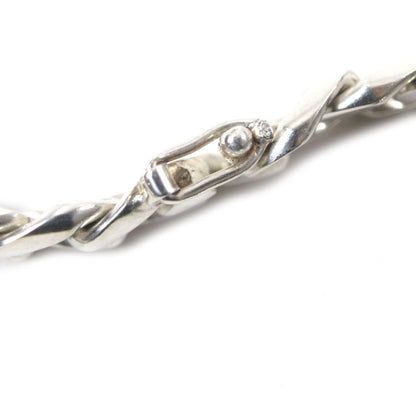  Tiffany & Co Vintage Kihei ID 80S Chain Bracelet Sv925 Silver Made In Italy