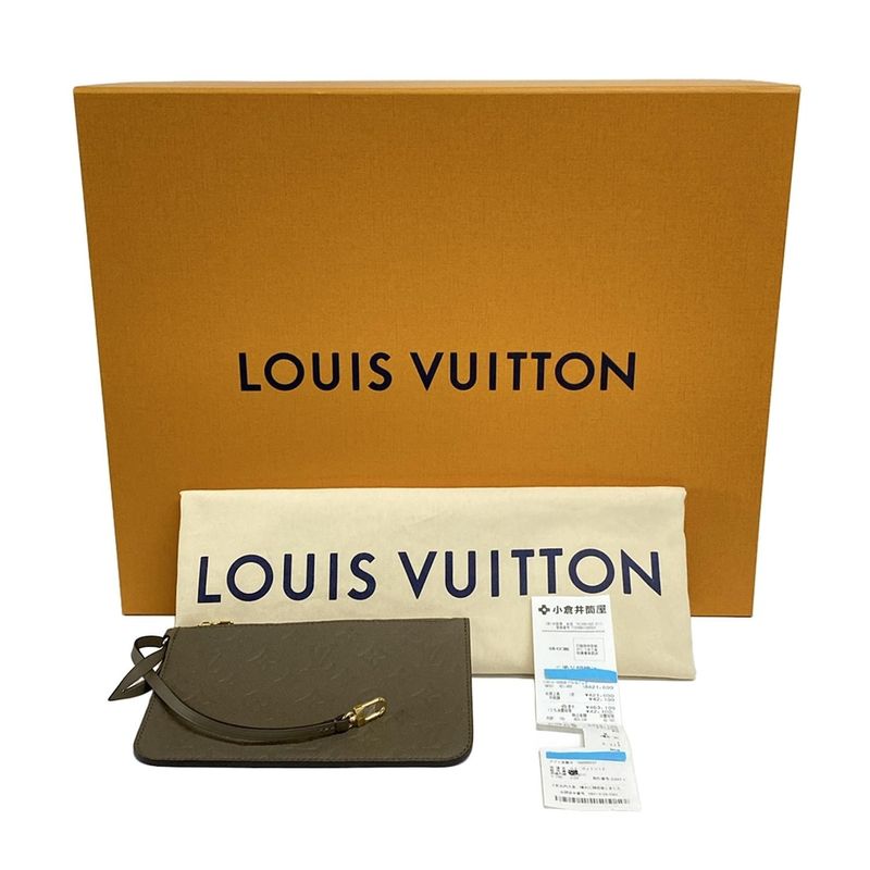 Louis Vuitton Shoulder Bag Monogram Empreinte All In GM M25823 Smoked Leather
