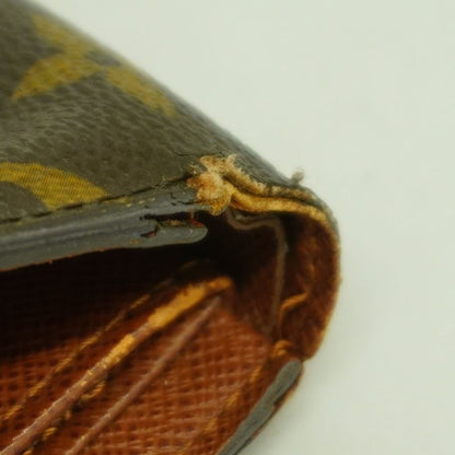 Louis Vuitton Trifold Wallet Monogram Porte Trésor Etui Papier M61202 Brown Men