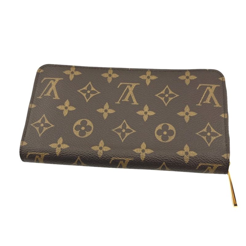 Louis Vuitton M41894 Monogram Zipper Long Wallet Zippy Wallet Long Wallet Louis