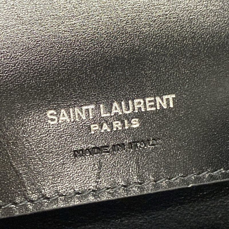 Saint Laurent Paris Shoulder Bag Solferino Mini Bag 753963 Black Leather