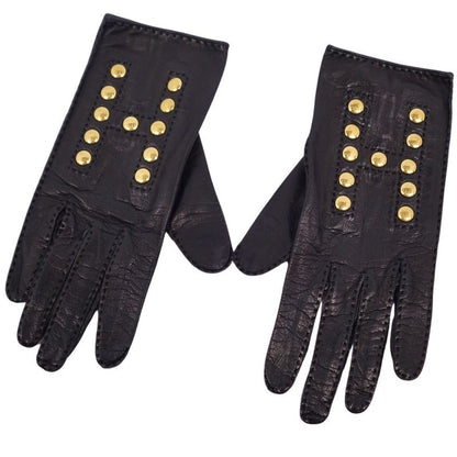 Hermes Gloves H Logo Serie Lamb Leather Lady