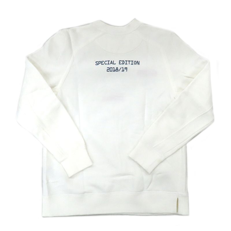 Fendi Fila Trainer Sweat Logo White XS Long Sleeve Cotton Fleece Lined