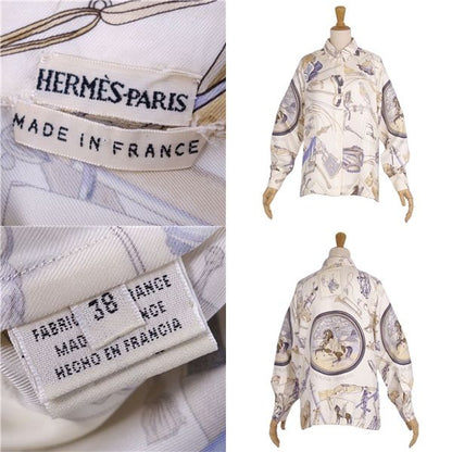 Hermes Shirt Margiela Period Blouse Long Sleeve Si