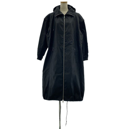 Prada - Re-nylon 2way Re-nylon Hooded Coat - 36 - Black - Women