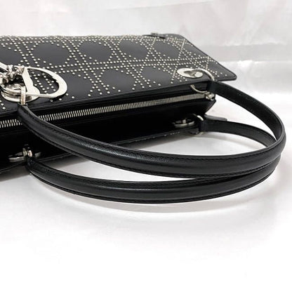Christian Dior Semi Shoulder Bag F21666 Black