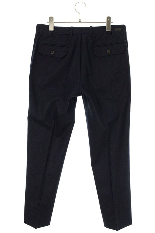 Gucci 293077 Z6532 Leather Patch Slacks Long Pants Men 46