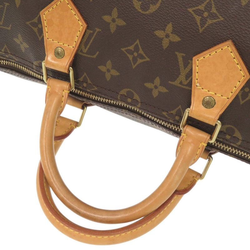 Louis Vuitton Speedy 35 Monogram M41524 Brown Handbag LV 1205 Louis Vuitton