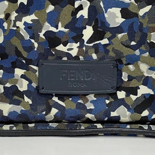 Fendi Tote Bag Navy 5WH 168 3355 Monster