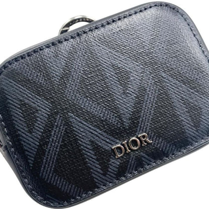 Christian Dior Shoulder Bag Horizontal Nano Pouch 2esbc269cdp Logo Black Silver