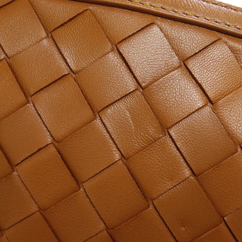 Bottega Veneta Mini Sunrise Intrecciato Shoulder Bag Calf Women